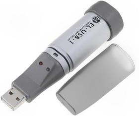 Фото 1/9 EL-USB-1, Регистратор данных, температуры, Темп: -35-80°C, 99x25x23мм, IP67