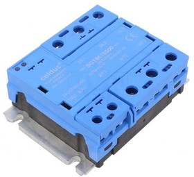 Фото 1/2 SGT8678500, SGT 2G Series Solid State Relay, 75 A Load, Panel Mount, 520 V ac Load, 255V ac/dc Control