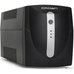 CROWN ИБП CMU-1000X {1000VA/700w; Line Interactive;3 х EURO; 12V7AH х 2}