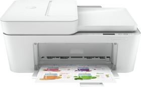 Фото 1/10 МФУ струйный HP DeskJet Plus 4120 (3XV14B) A4 WiFi USB белый