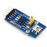 CP2102 USB UART Board (mini), Преобразователь USB-UART на базе CP2102 с разъемом ...