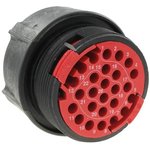 CL1C4201, Standard Circular Connector 40P Pin Receptacle In-Line IP67 Size 4