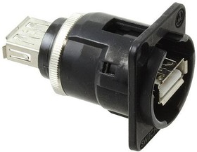Фото 1/3 EHUSBAABX, USB ADAPTER, 2.0 TYPE A-TYPE A, RCPT