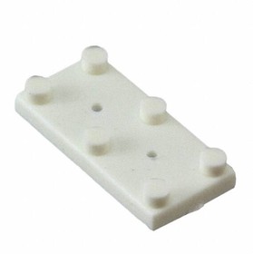 470-025, Mounting Hardware Crystal Insultr Tabs 2-Lead Nylon White