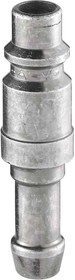 Фото 1/2 IRP 086810P, Treated Steel Plug for Pneumatic Quick Connect Coupling, 10mm Hose Barb
