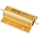 HS100 R1 J, Wirewound Resistor 100W, 100mOhm, 5%