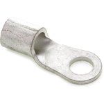 14-6, R Uninsulated Ring Terminal, 6mm Stud Size, 10.5mm² to 16.78mm² Wire Size