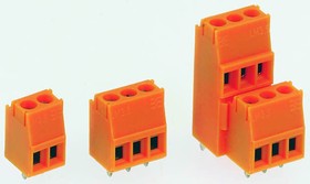 1703700000, Weidmuller LM Series PCB Terminal Block, 3.5mm Pitch, Through Hole Mount, Solder Termination
