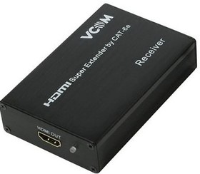 Фото 1/6 VCOM DD471 Удлинитель HDMI по витой паре до 60м extender VCOM  DD471  +2б.п.