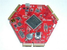 KIT_XMC45_AE1_002, Development Boards & Kits - ARM XMC4500 Eval Kit w/Onboard Debugger