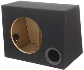 SK10 BLACK, Корпус динамика, MDF, черный, ткань, 25л, 250мм, dотв: 232мм