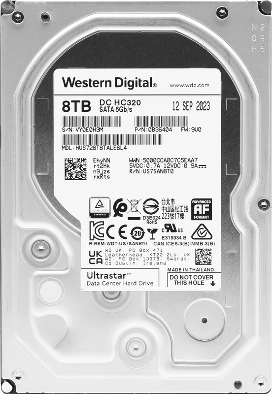 新品未使用】WESTERN DIGITAL 8TB HDD 3.5インチ - PCパーツ通販