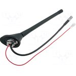 ANT.17.2, Антенна, на крышу, 0,18м, Seat, VW, Skoda, с усилителем, 0,3м