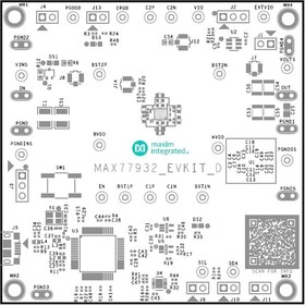 MAX77932EVKIT#, Evaluation Kit, Power Management, MAX77932CEWO+, Dual-Phase Switched-Capacitor Converter
