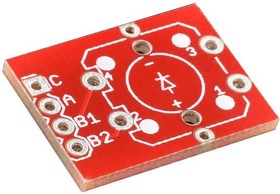 Фото 1/2 BOB-10467, SparkFun Accessories LED Tactile Button Breakout