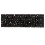 Клавиатура для ноутбука HP Pavilion 15-dw черная без рамки с подсветкой