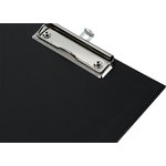 Папка-планшет д/бумаг Attache A4 черный с верхней створкой