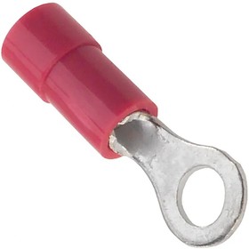 Фото 1/2 190700040, 19070 Insulated Crimp Ring Terminal, 5-6 (M3-3.5) Stud Size