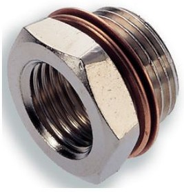 160233848, 16 Series Expanding Connector, G 3/8 Male to G 1/2 Female, Threaded Connection Style, 16023