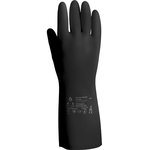 Неопреновые химостойкие перчатки (80/50), с хлопковым напылением, 0,65 мм ...