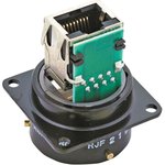 RJF21G, Разъем модульный Female IP67 RJ45 ...