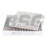 BSG70145012 Фильтр вентиляции салона-комплект 2 шт.-угольный / CITROEN C3C4DS3 ...