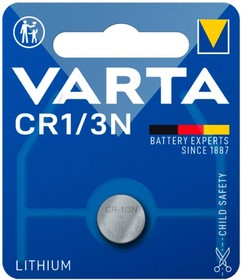 *06131101401, Батарейка Varta ELECTRONICS CR1/3N 1шт Lithium 3V (6131) (1/10/100)