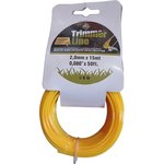 Леска триммерная Trimmer line 2 мм, звездочка, 15 м 4687203030704