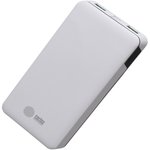 Внешний аккумулятор Cactus CS-PBFSKT-10000 10000mAh 2.1A 2xUSB белый