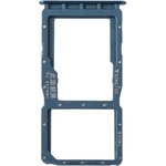 Держатель SIM карты для Huawei P30 Lite MAR LX1M / Nova 4e MAR AL00 синий