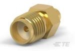 1050859-1, SMA Connector - Jack - Female Socket - 50 Ohms - 18 GHz - RG 405 - Gold Plated Body And Center Contact - Solder C ...