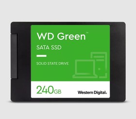 Фото 1/10 SSD жесткий диск SATA2.5" 240GB SLC GREEN WDS240G3G0A WDC