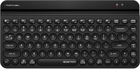 Фото 1/10 Клавиатура A4Tech Fstyler FBK30 черный USB беспроводная BT/Radio slim Multimedia (FBK30 BLACK)