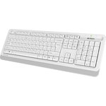 Клавиатура + мышь A4Tech Fstyler FG1010S клав:белый/серый мышь:белый/серый USB ...