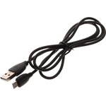 BX19 черный, Кабель micro USB 2.4A 1м BOROFONE
