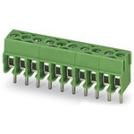 PCB terminal, 8 pole, pitch 3.5 mm, AWG 26-16, 17.5 A, screw connection, green ...