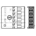 1394005-1, Automotive Connectors MQS BU-GEH 6P