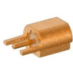 135-3711-801, Conn MMCX 0Hz to 6GHz 50Ohm Solder ST Edge Mount RCP Gold Over ...