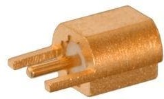 135-3711-801, Conn MMCX 0Hz to 6GHz 50Ohm Solder ST Edge Mount RCP Gold Over Nickel Stock