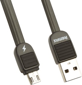 Фото 1/2 USB кабель REMAX Puff Cable RC-045m Micro USB черный