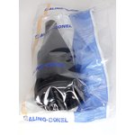 Aling-conel Розетка переносная 16A 250В, черная с резиновым покрытием 4006.13 139001