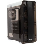 Корпус ATX HIPER M11 FRGB-WT, Midi-Tower, без БП, черный