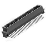 PCN10-50P-2.54DS(72), DIN 41612 Connectors DIN 41612 HDR 50 POS 2.54mm Solder RA Th