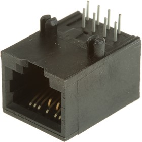 Фото 1/3 SS-7188-NF, SS-71 Series Female RJ45 Connector, Through Hole, Cat5