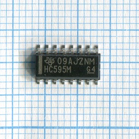 Микросхема Texas Instruments [CD74HC595M]