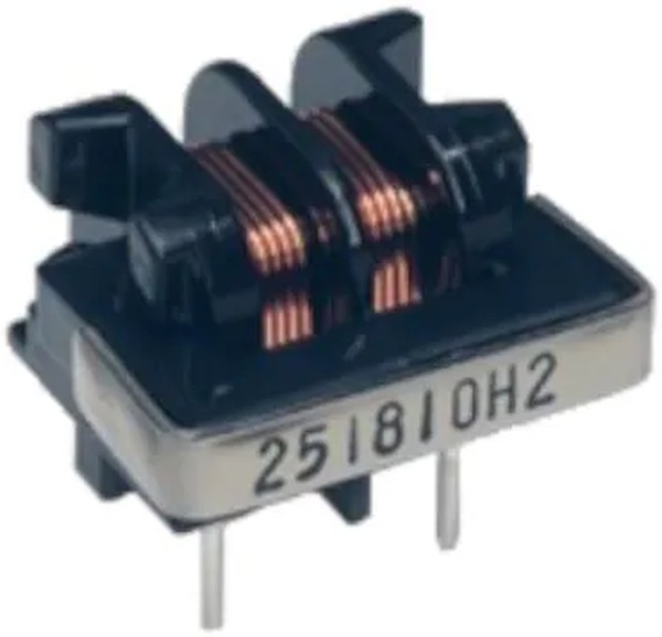 SU9HD-40006, 5.95 µH 2 Line Common Mode Choke Through Hole 4A DCR 27 ...