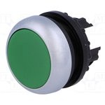 M22-D-G, Головка кнопки без фиксации, цвет зеленый, M22-D-G, пр-ль Eaton