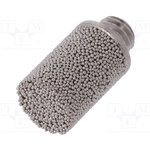 AN120-M5, AN Polyacetal 10bar Pneumatic Silencer, Threaded, M5