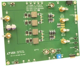 DC2089A-B, Power Management IC Development Tools Dual Output PolyPhase Step-Down DC/DC Controller with Digital Power System Management