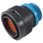 HDP26-24-31PE-L015, Circular Connector, 31 Contacts, Bulkhead Mount, Plug, Male ...